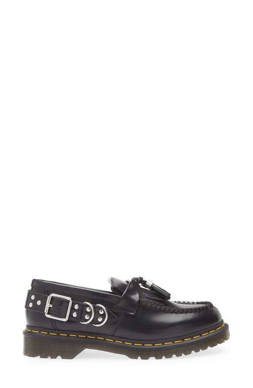 Dr. Martens' Dr. Martens Adrian Hardware Kiltie Tassel Loafer In Black