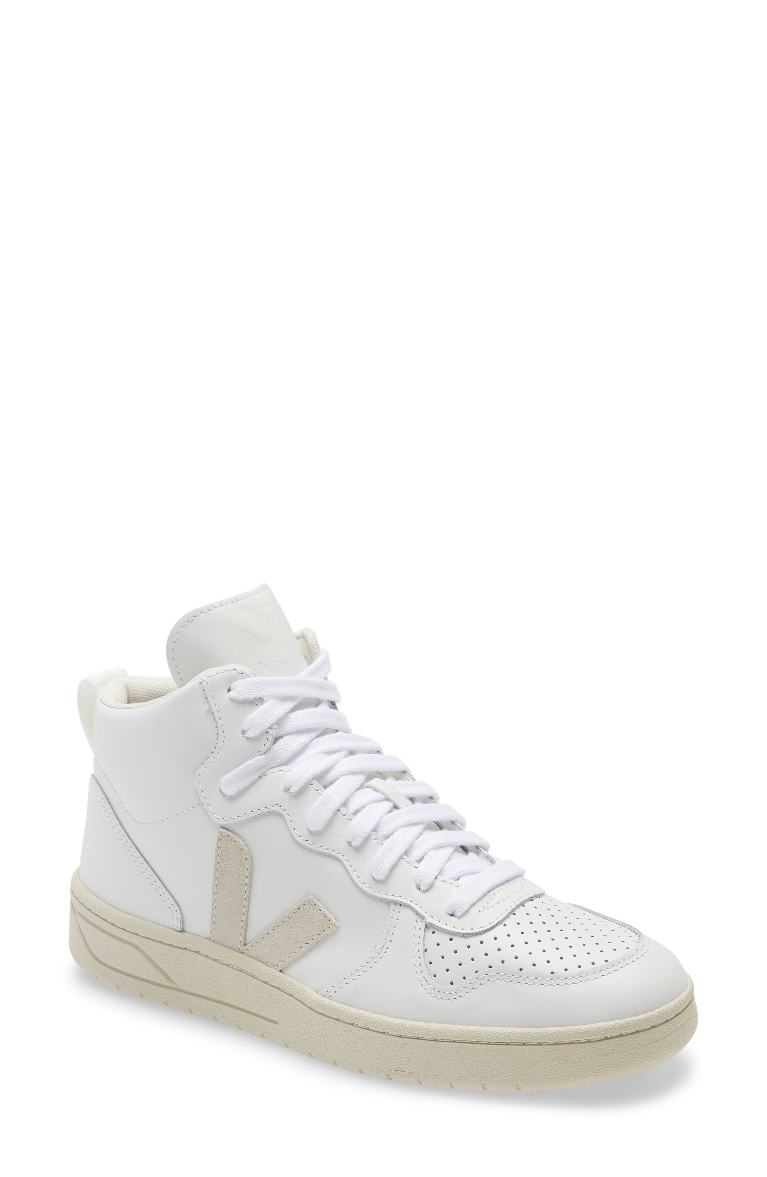 Veja V-15 Mid Top Sneaker, Main, color, 