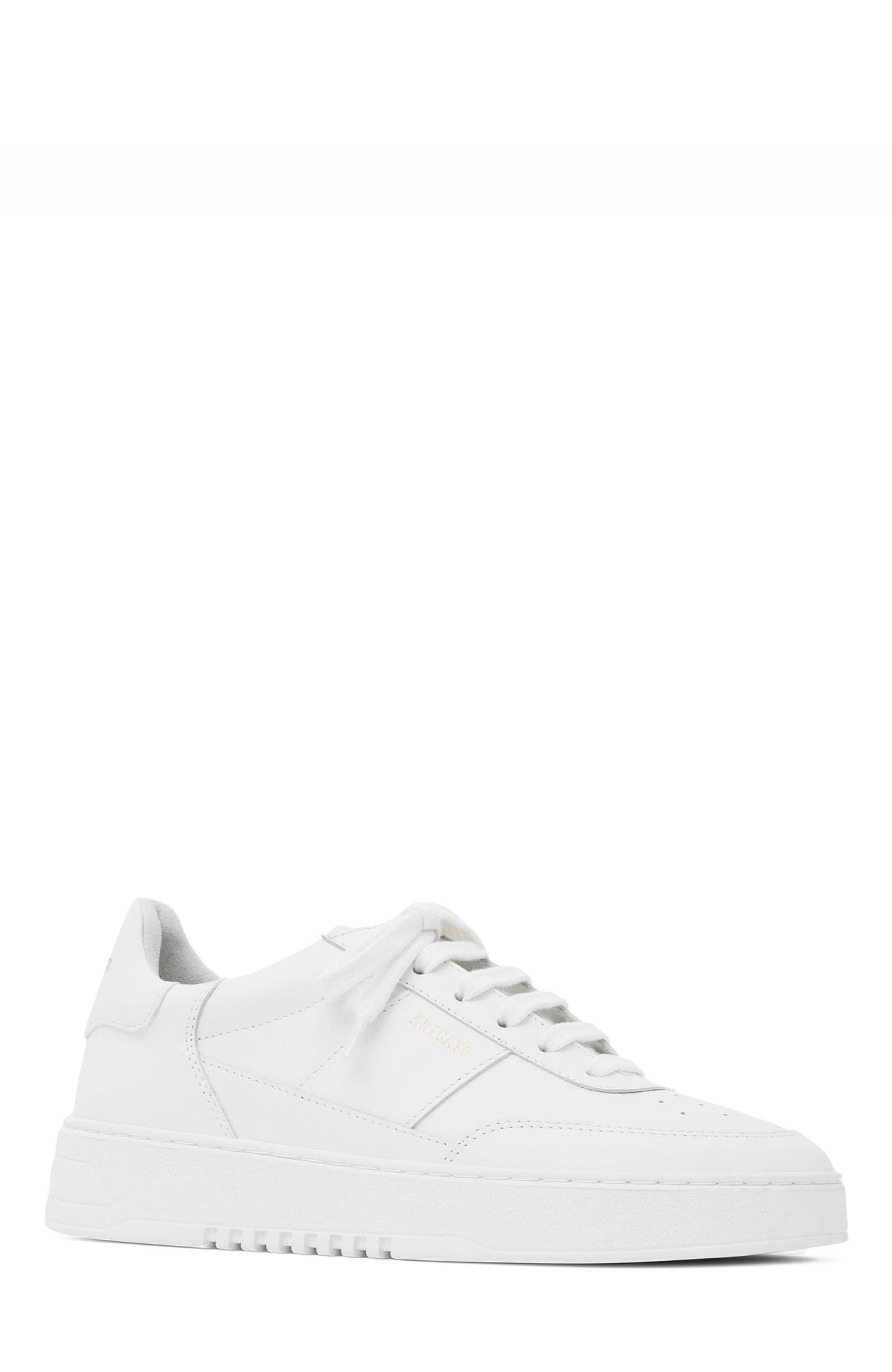 Axel Arigato Orbit Vintage Leather Sneaker, Alternate, color, White/White