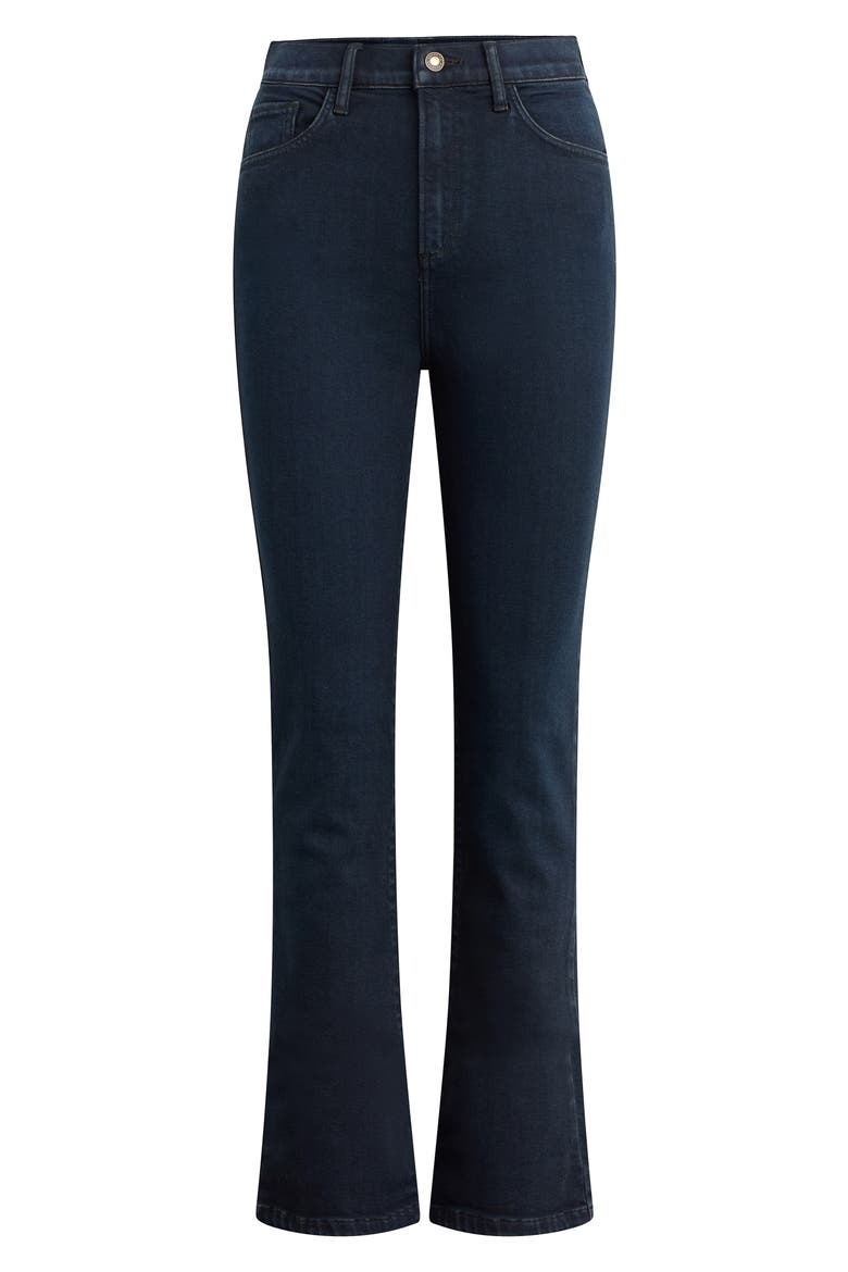 The Valentina Super High Waist Mini Bootcut Jeans, Alternate, color, BEVERLY