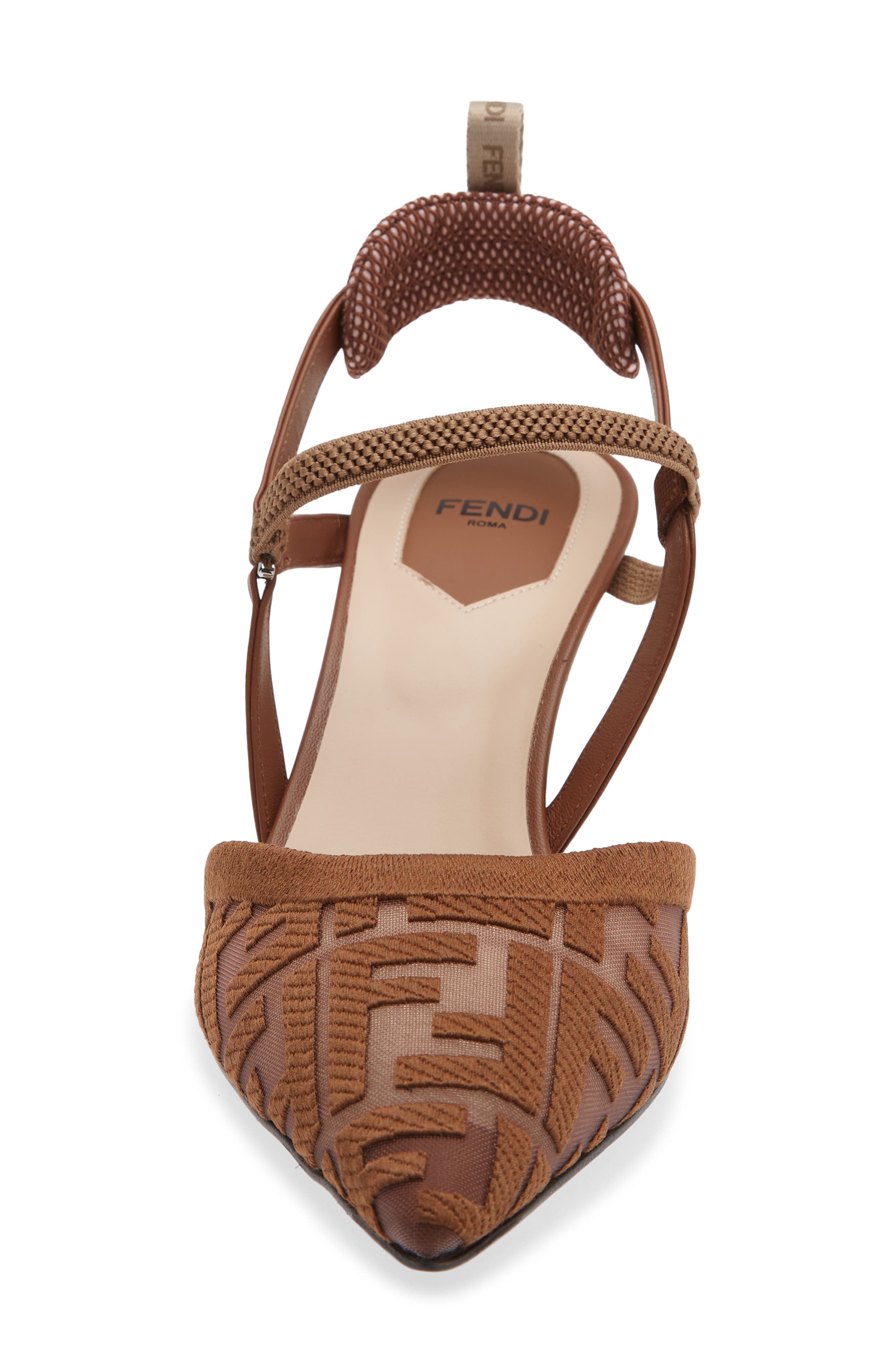 Colibrì Lite Kitten Heel Slingback Pump, Alternate, color, F1XHR ELBA BROWN SELLIER