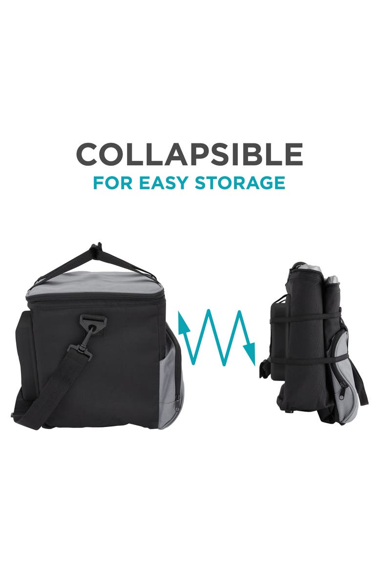 Ivation Electric Cooler Bag, 15L, 12 Volt, Alternate, color, Black