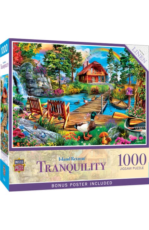 Island Retreat 1000 Piece Jigsaw Puzzle