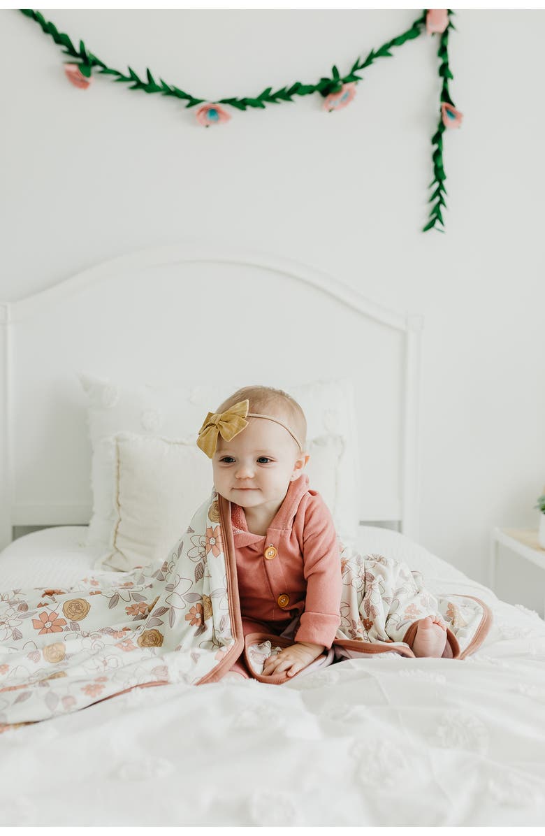 Copper Pearl Ferra Reversible 3-Layer Quilt, Alternate, color, Orange