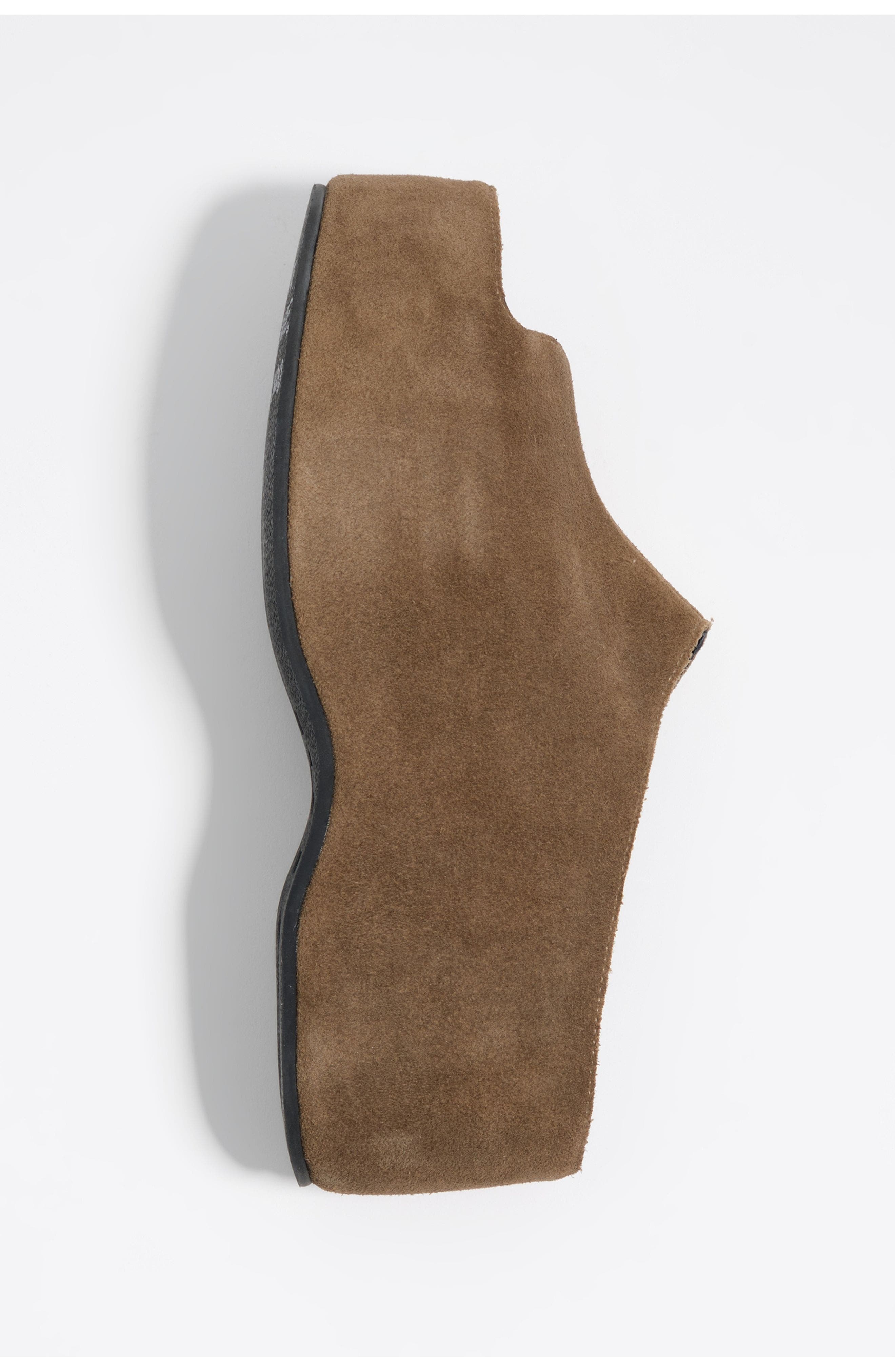 Bimba y Lola Suede Platform Sandals, Alternate, color, Olive