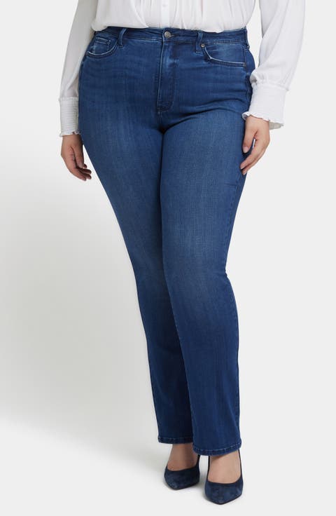 Slim Bootcut Jeans (Plus Size)