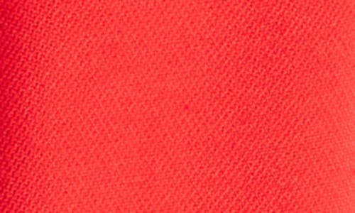 Vince Camuto Oversized Satin Pashmina Wrap In Fiery Red