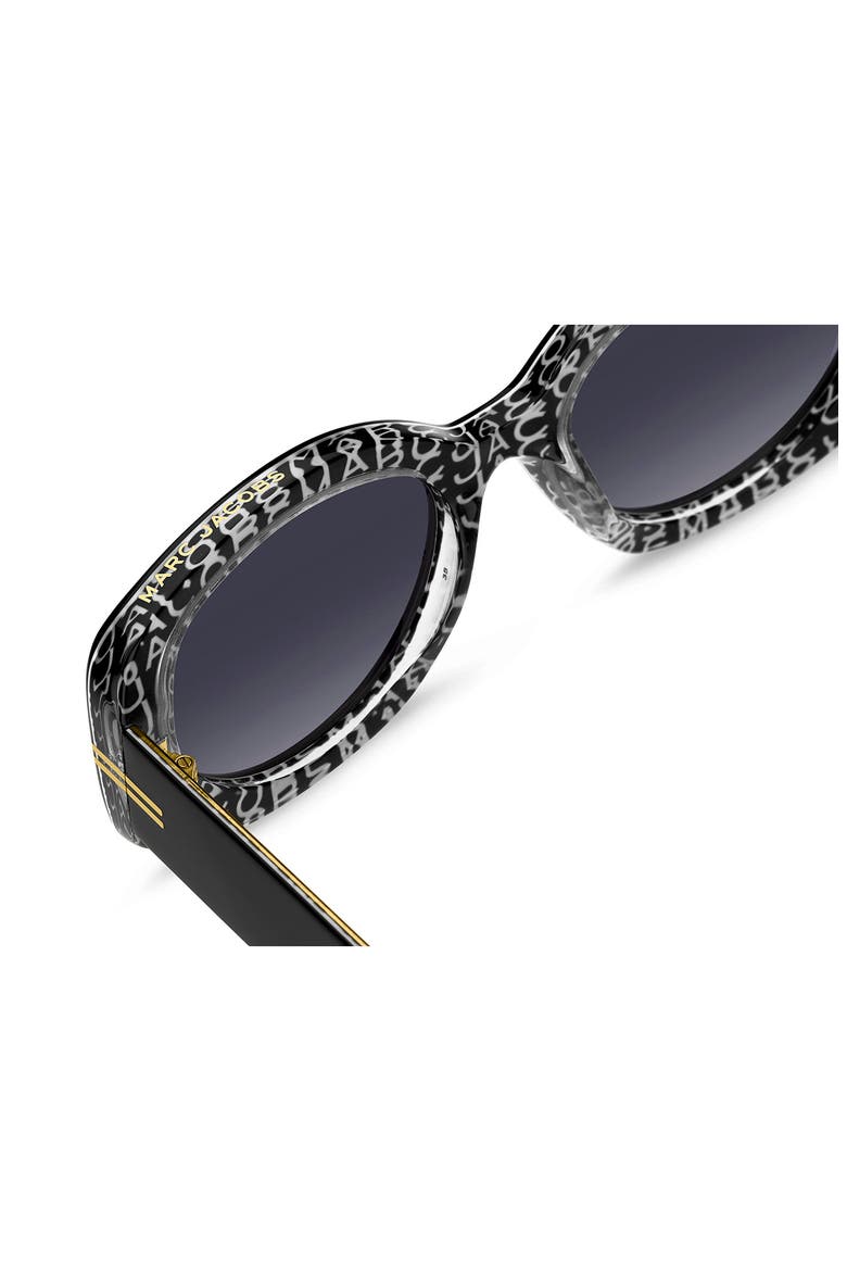 56mm Gradient Rectangular Sunglasses, Alternate, color, 0TAY-9O