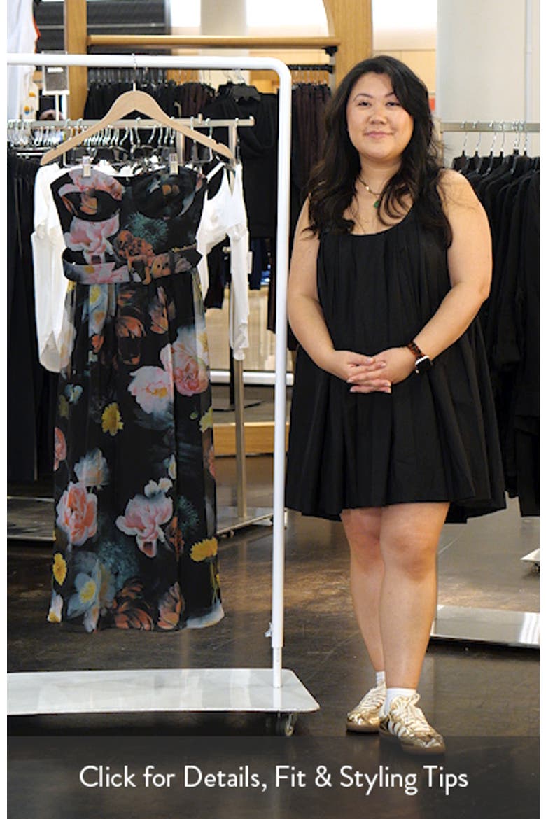 Jenny Floral Strapless Cocktail Dress video