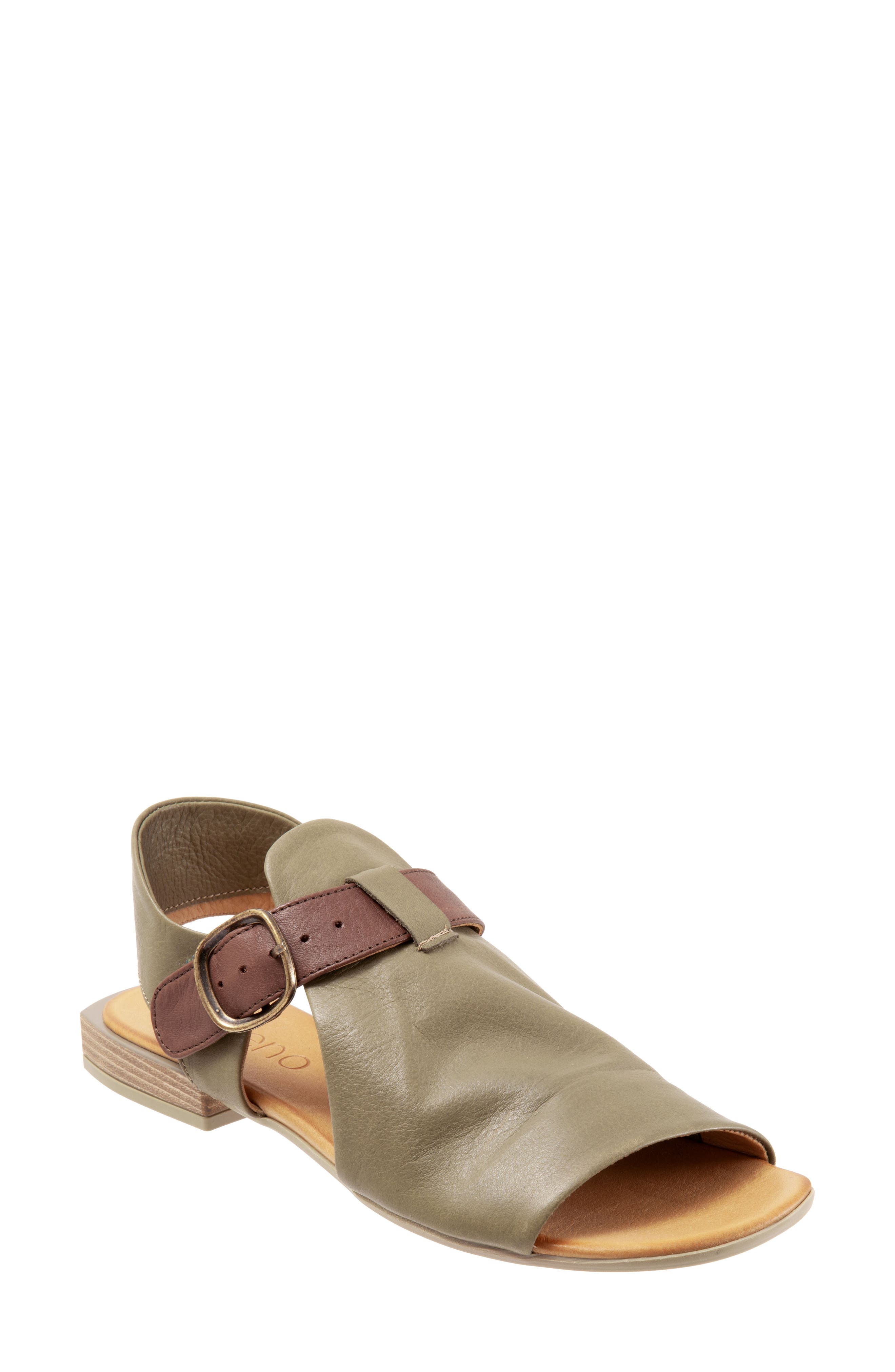 Ava Buckle Sandal, Main, color, SAGE