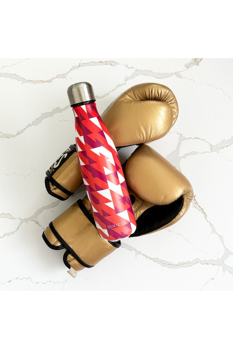 The Ember Water Bottle, Alternate, color, Red