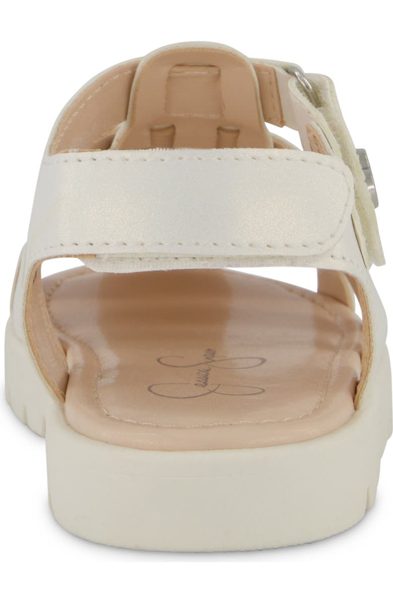 Jessica Simpson Kids Tia Fisher Sandal, Alternate, color, White