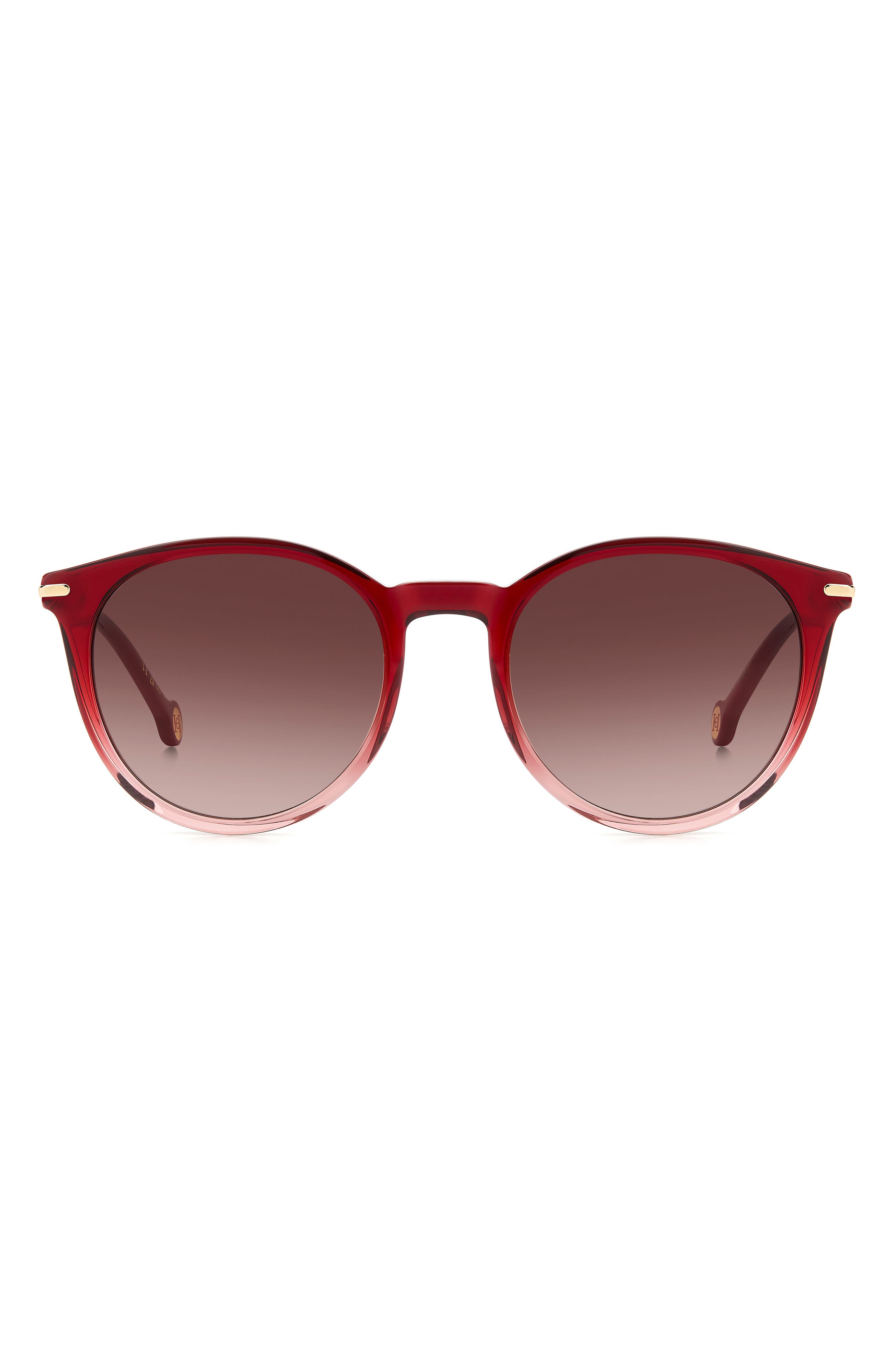 52mm Gradient Round Sunglasses