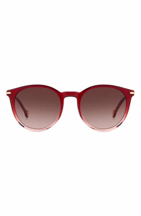 52mm Gradient Round Sunglasses