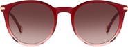 Carolina Herrera 52mm Gradient Round Sunglasses