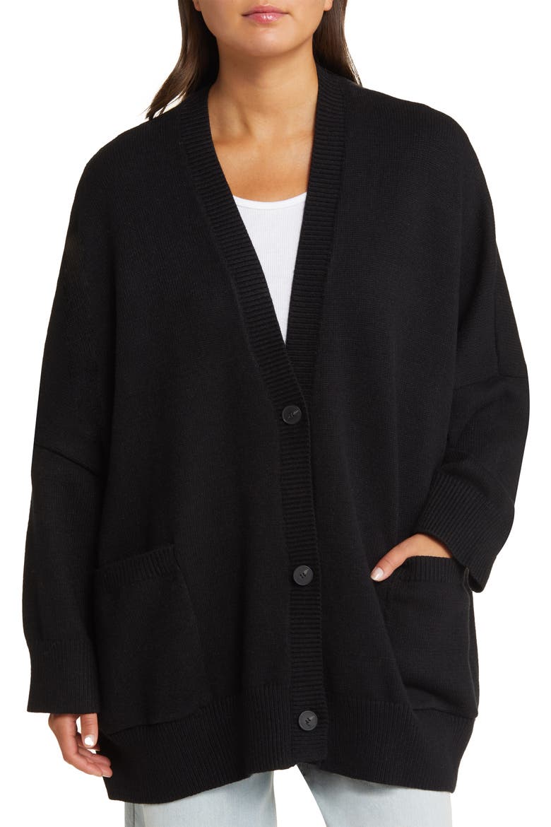 Tiger Oversize Cardigan, Alternate, color, TIGER HEAD
