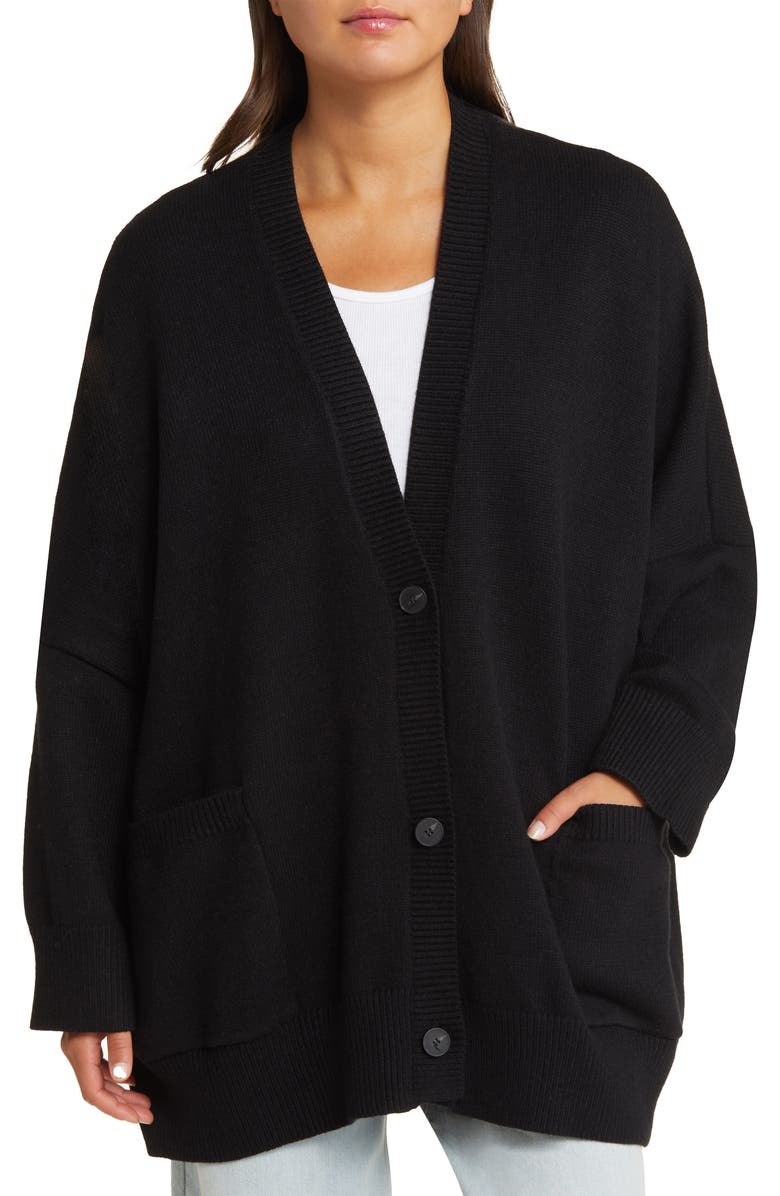 Dressed in Lala Tiger Oversize Cardigan, Alternate, color, Tiger Head