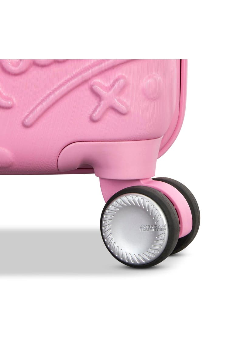 Disney Hardside Carry-on 21-inch Luggage With Spinner Wheels, Alternate, color, Molded Minnie: Pink