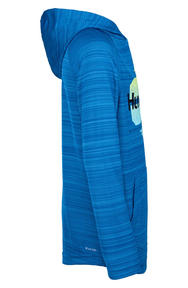 Hurley H2O Bellmont Pullover, Alternate, color, Rift Blue Heather