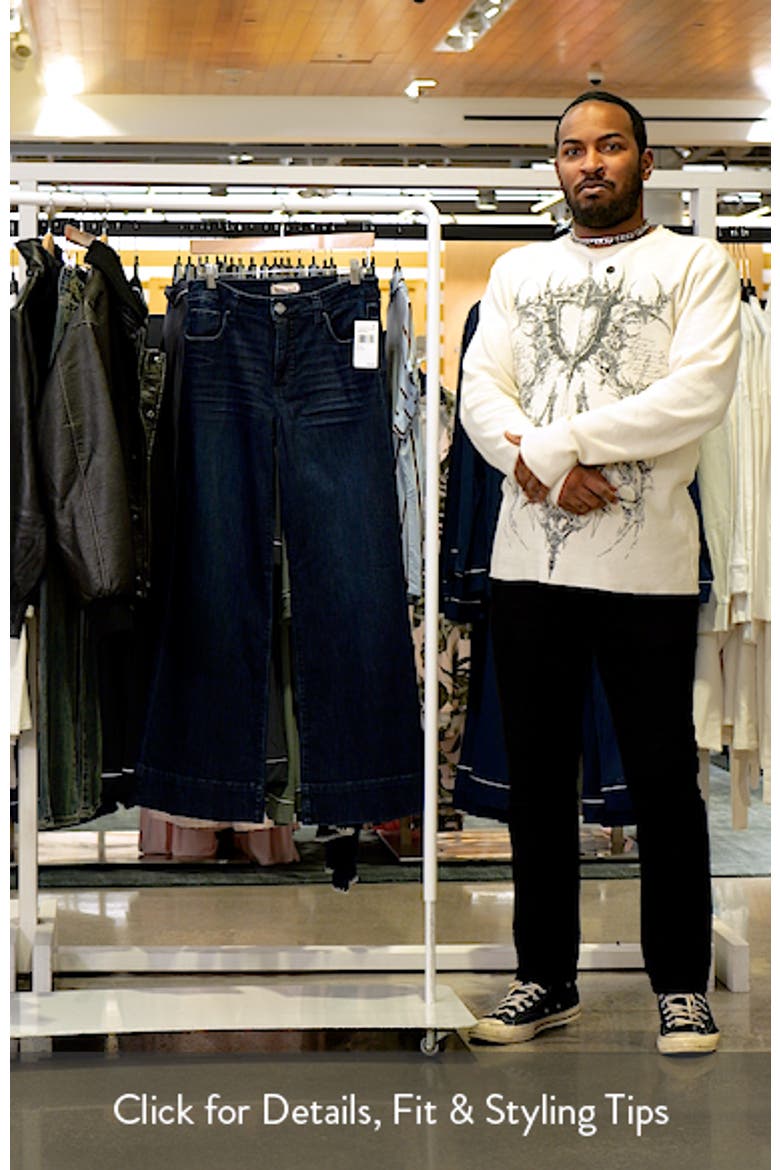 Maya Fab Ab Wide Leg Jeans video