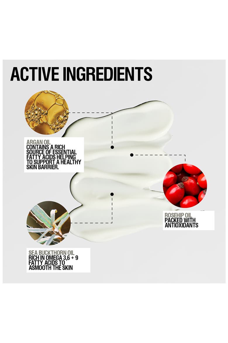 Rich Restorative Hand Cream with Argan Oil & Rosehip Oil, Alternate, color, NO COLOR