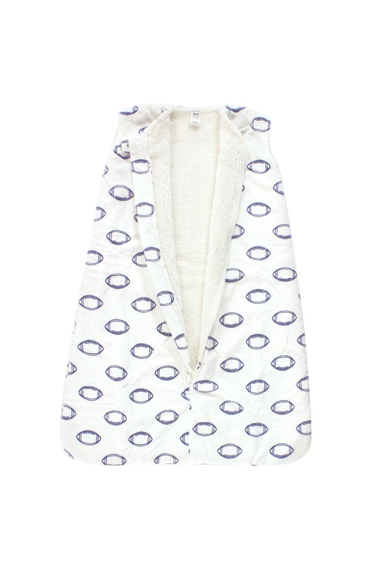 Mink with Fluffy Inner Sleeping Bag, Sack, Blanket, Alternate, color, Football