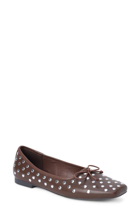Easton Faux Leather Flat