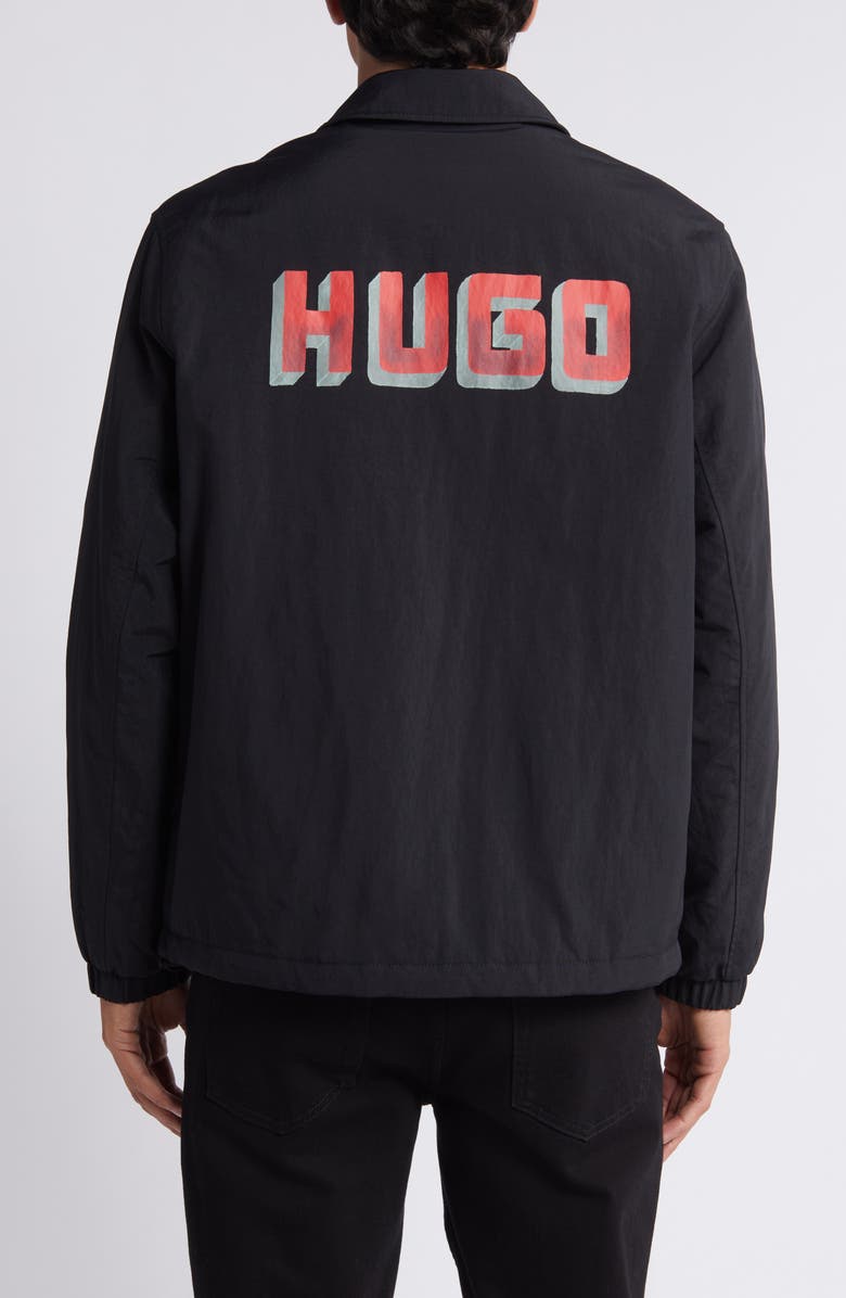 HUGO Borter Water Repellent Jacket, Alternate, color, 