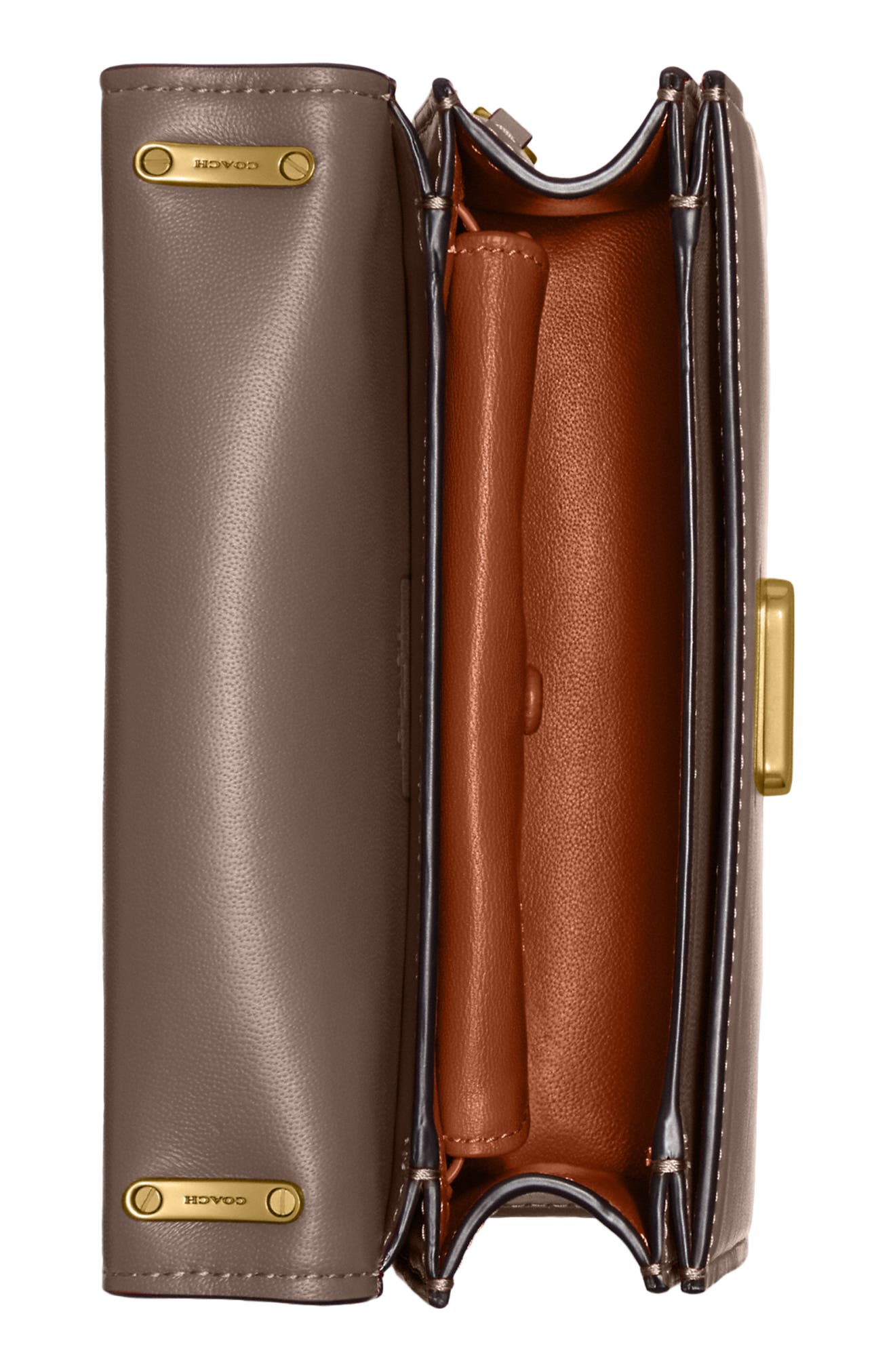 Bandit Leather Crossbody Bag, Alternate, color, B4/ DARK STONE