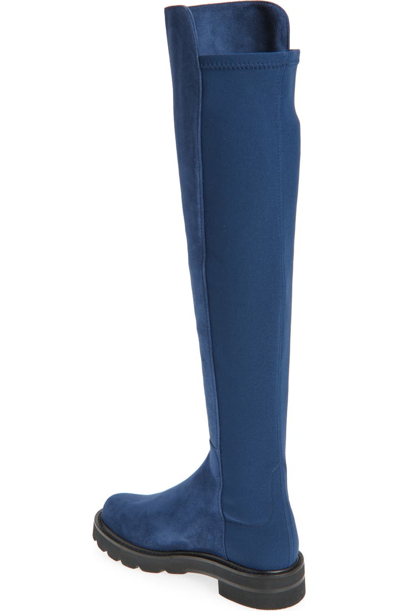 Stuart Weitzman 5050 Lift Over the Knee Boot, Alternate, color, Indigo