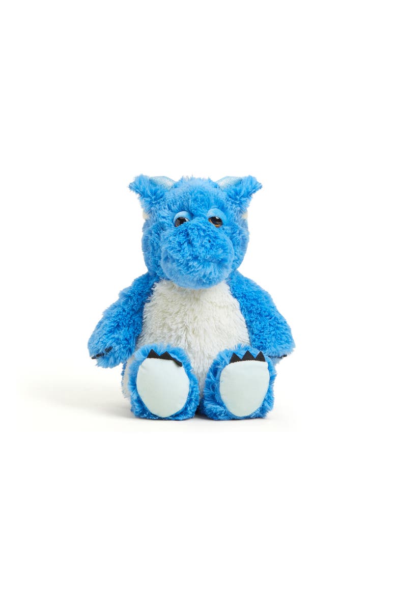 Warmies Dragon Plush Toy, Alternate, color, Bright Blue