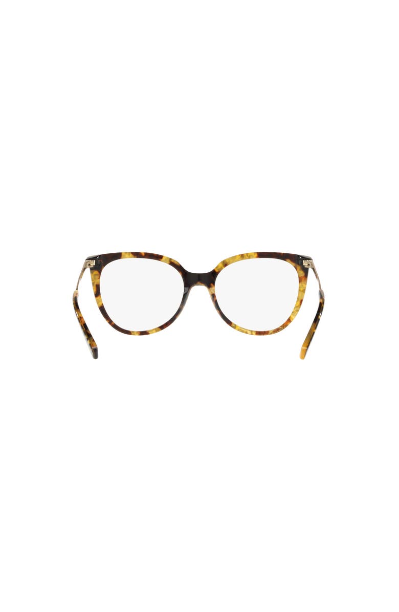 COACH 53mm Square optical glasses, Alternate, color, Tortoise