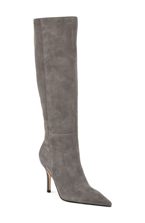Gerty Pointed Toe Knee High Boot
