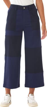 Threads 4 Thought Pamela Patchwork Wide Leg Crop Pants