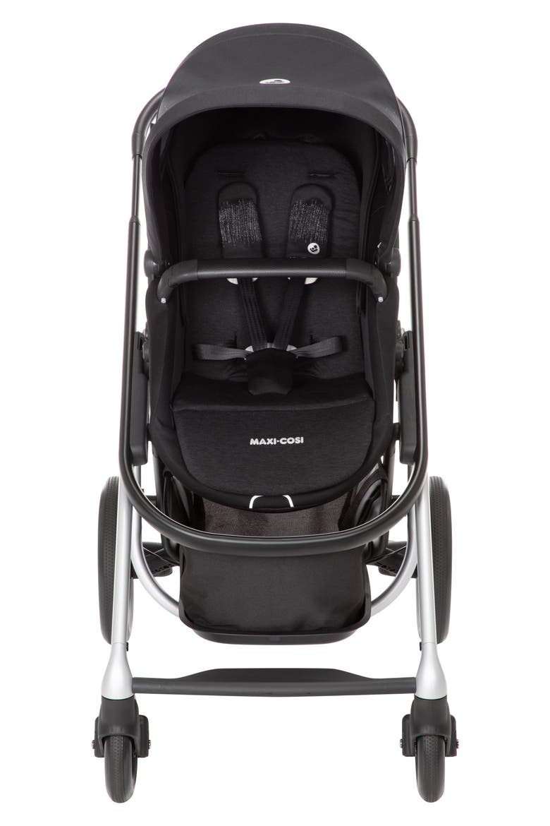 Lila Modular Stroller, Alternate, color, FREQUENCY BLACK