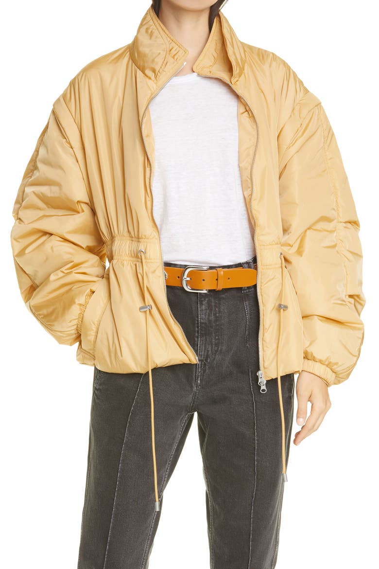 Dastyni Recycled Nylon Jacket, Main, color, HONEY