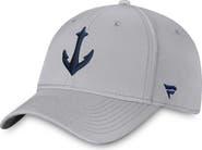 FANATICS Men's Fanatics Branded Gray Seattle Kraken Secondary Logo Flex Hat