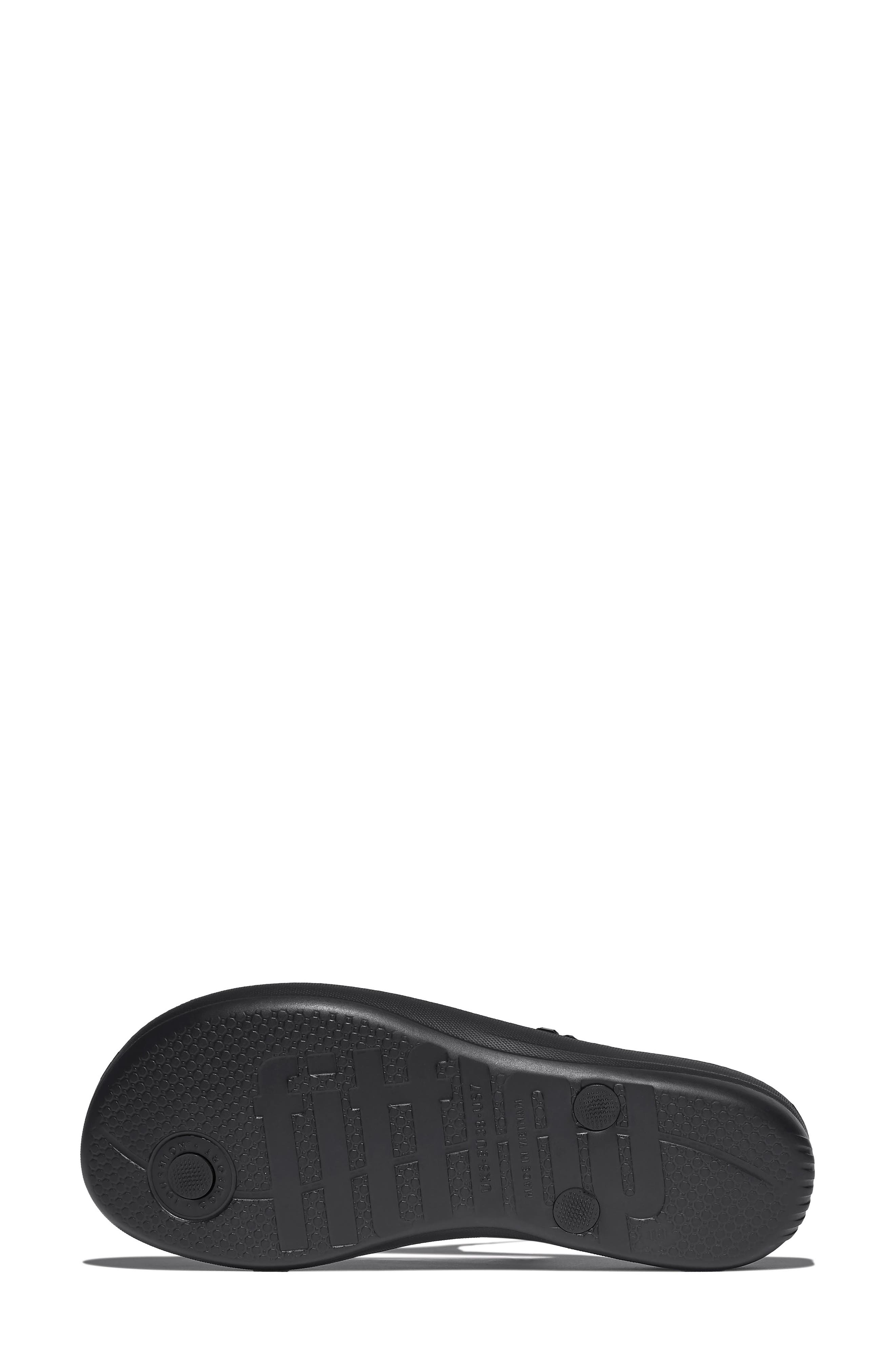 FitFlop iQushion<sup>™</sup> Crystal Strap Flip Flop, Alternate, color, 