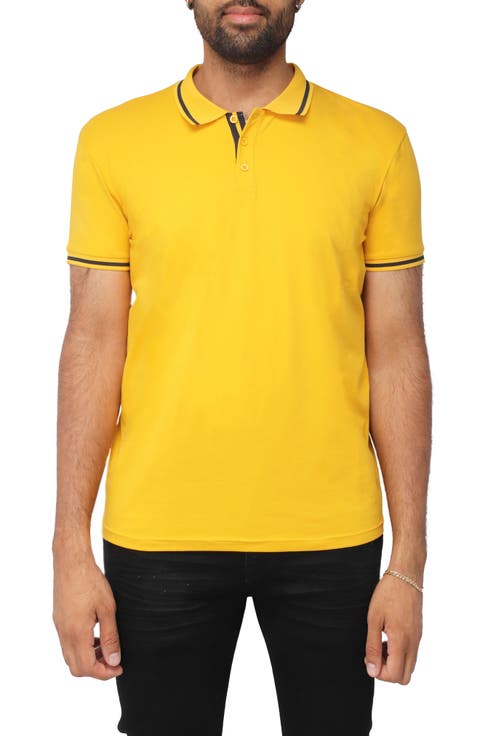 Pipe Trim Knit Polo