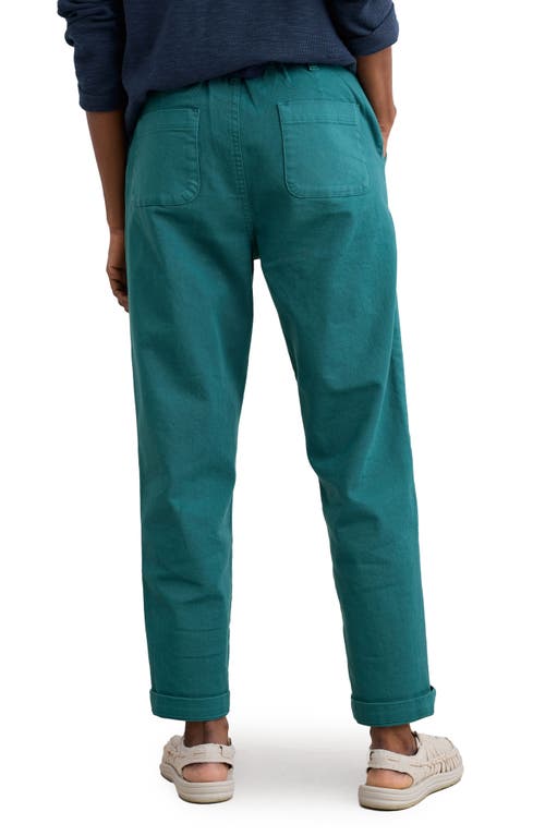 Seasalt Cornwall Waterdance Tapered Leg Pants In Green