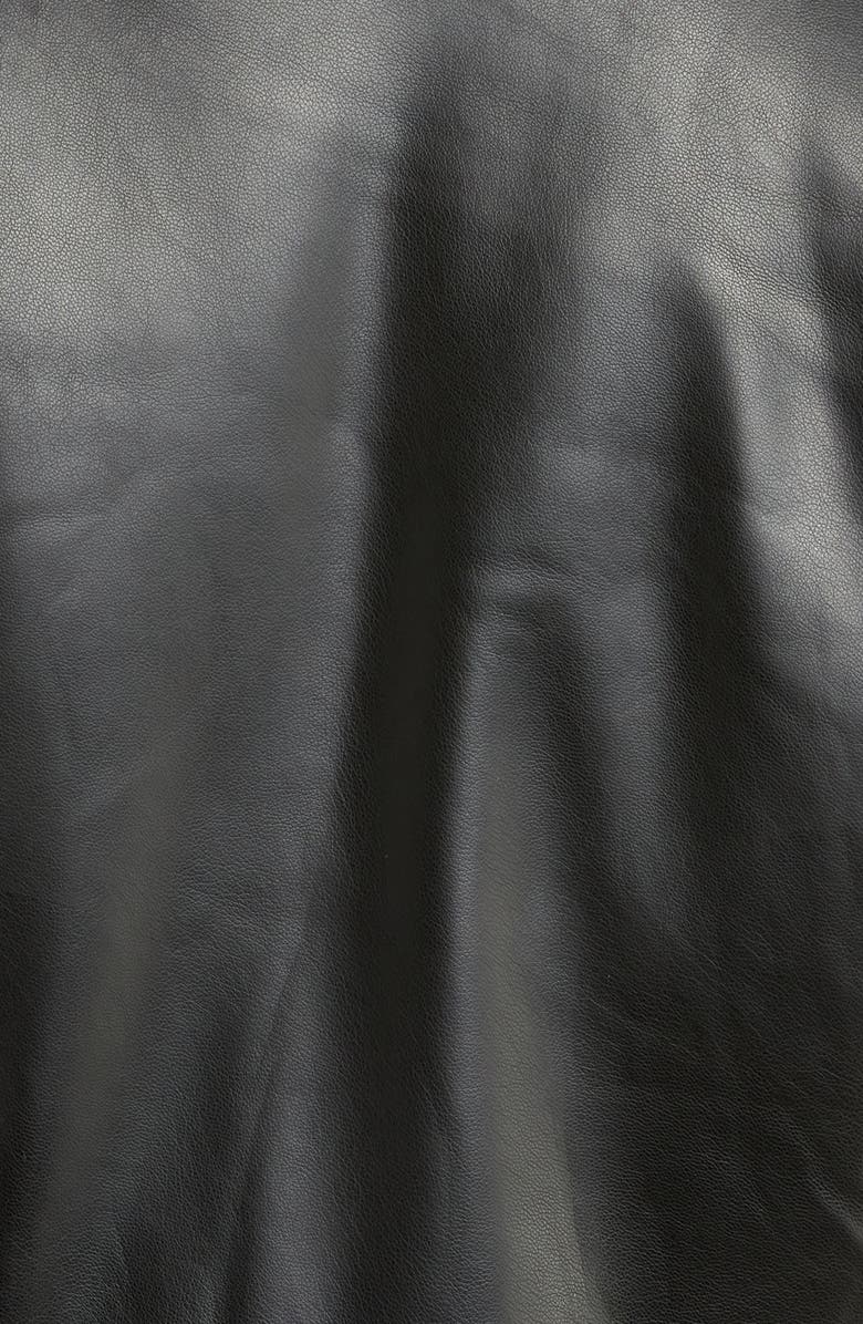 BLANKNYC Faux Leather Bomber Jacket, Alternate, color, 