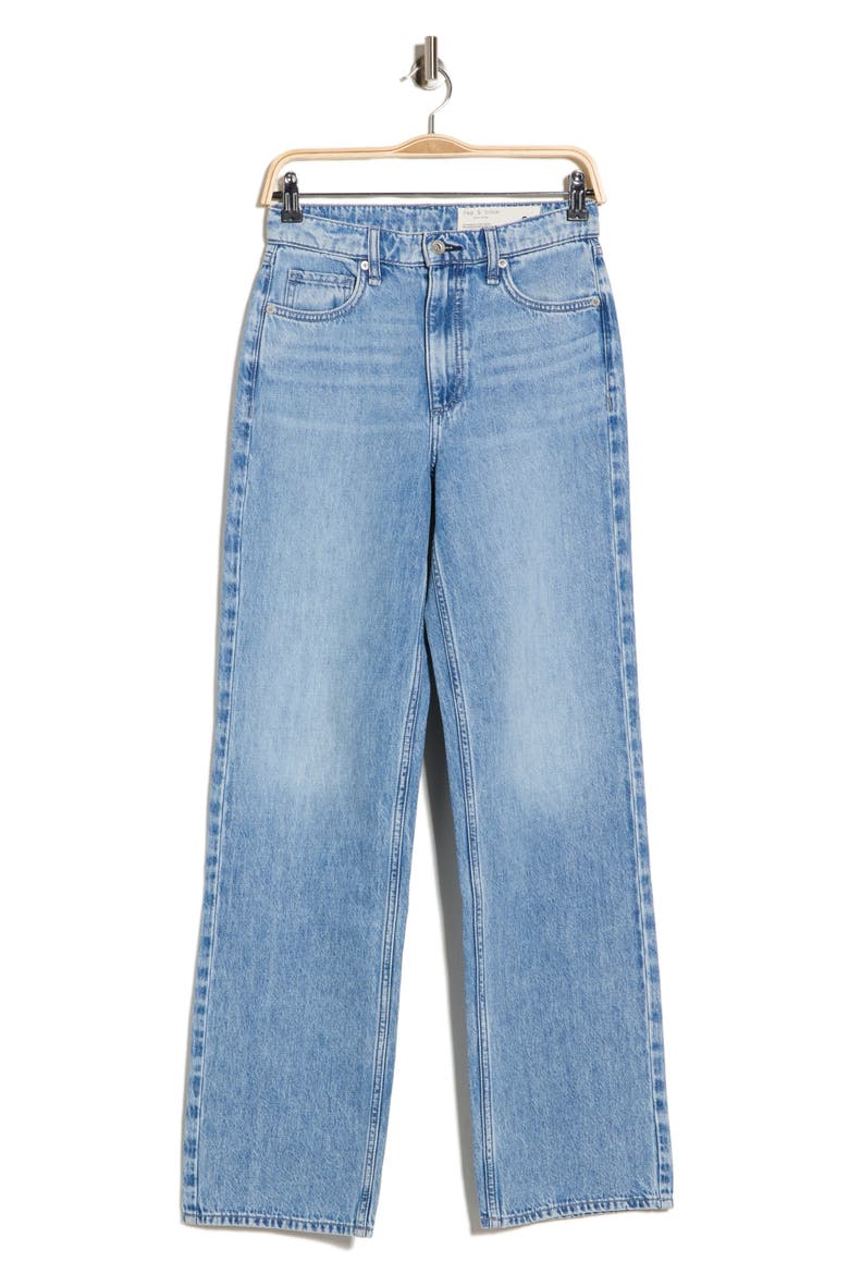 Shannon High Waist Straight Leg Jeans, Main, color, WAKEFIELD