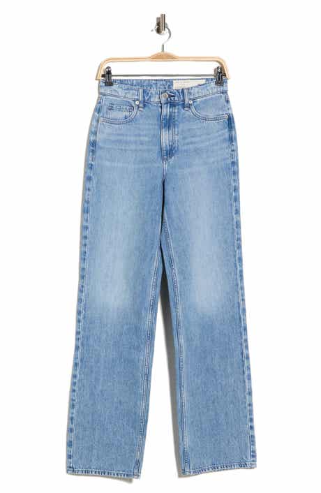 rag & bone Shannon High Waist Straight Leg Jeans