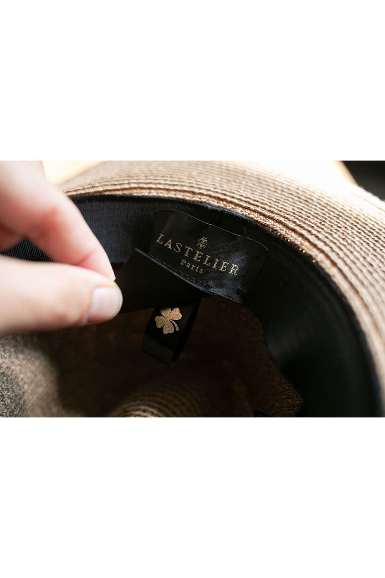 Portofino Straw Hat Orange, Alternate, color, Orange