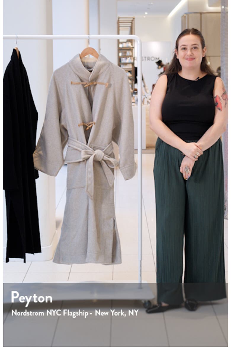Alma Long Duffle Coat video