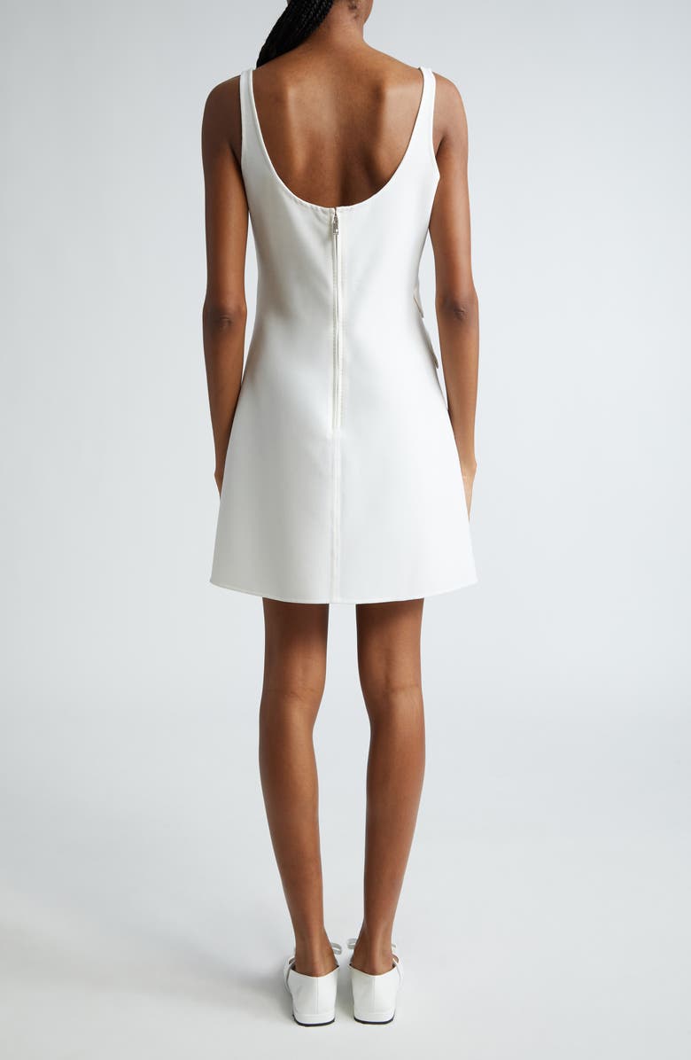 Versace Pocket Detail Scoop Neck Dress, Alternate, color, 