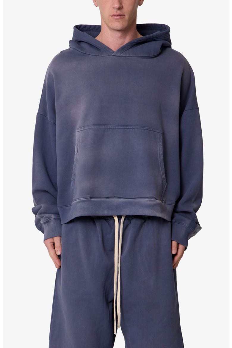 Oversize Gradient Pullover Hoodie, Main, color, WASHED NAVY