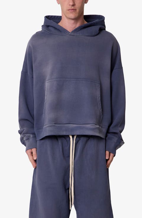 Oversize Gradient Pullover Hoodie