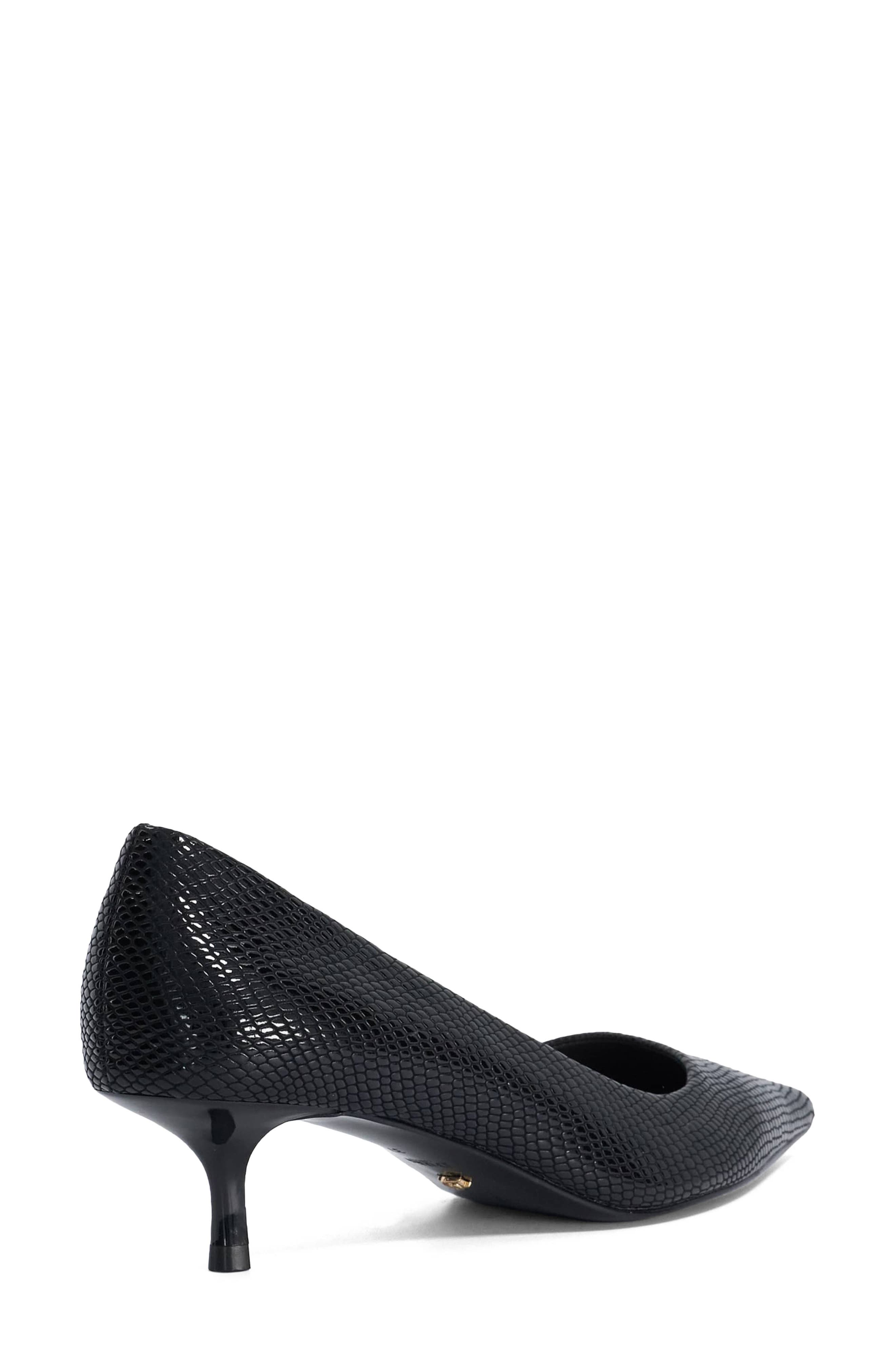 Dune London Amira Pointed Toe Pump, Alternate, color, Black