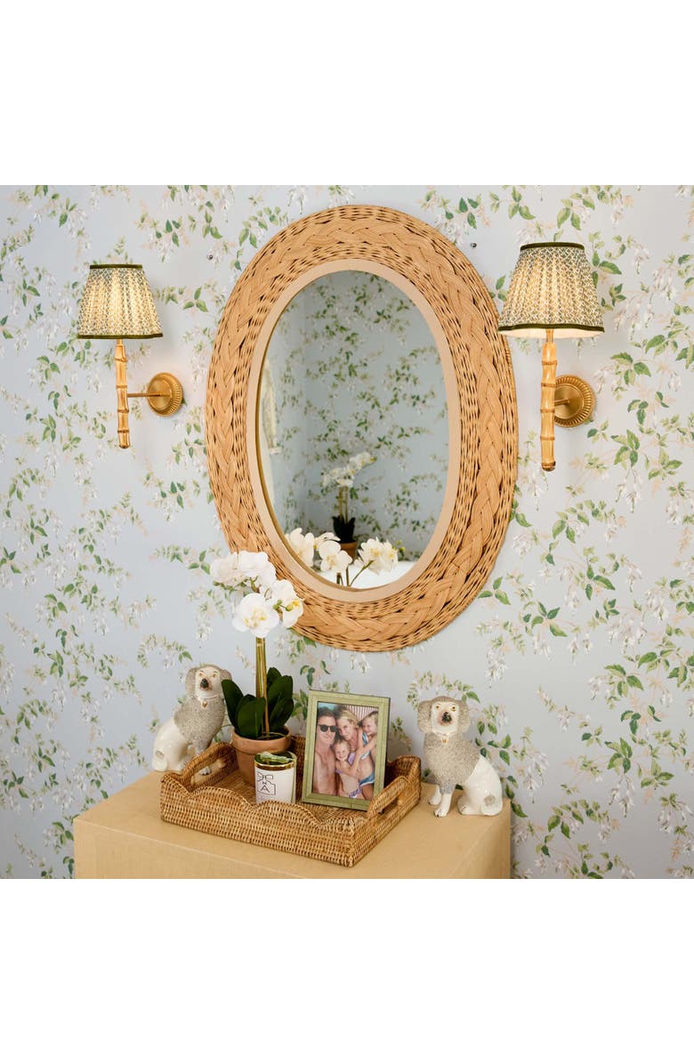 Mrs. Alice Wooden Rechargeable Wall Light, Alternate, color, Neutral